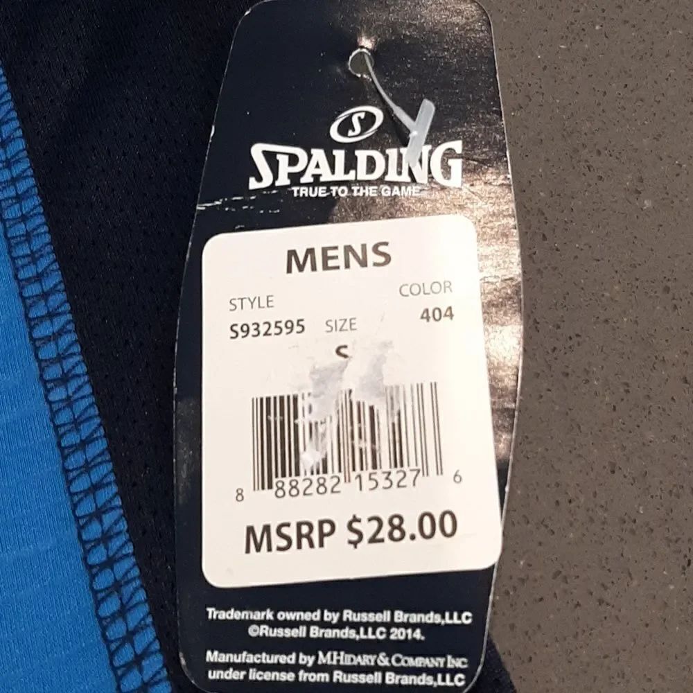 Spalding Blue Athletic Tank - Picture 3 of 8